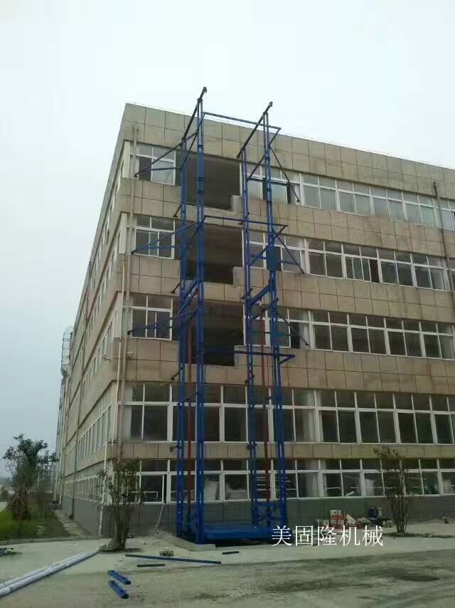崇左室外双臂导轨式升降机厂家